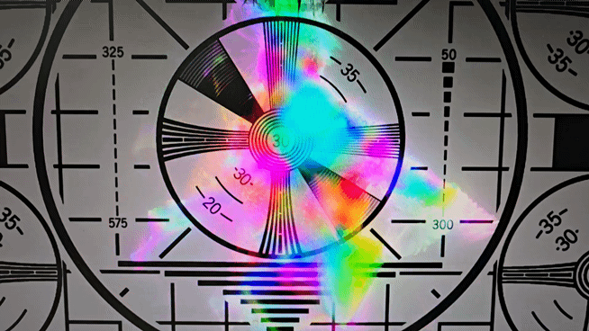 TouchDesigner 실시간 미디어 시스템 화면